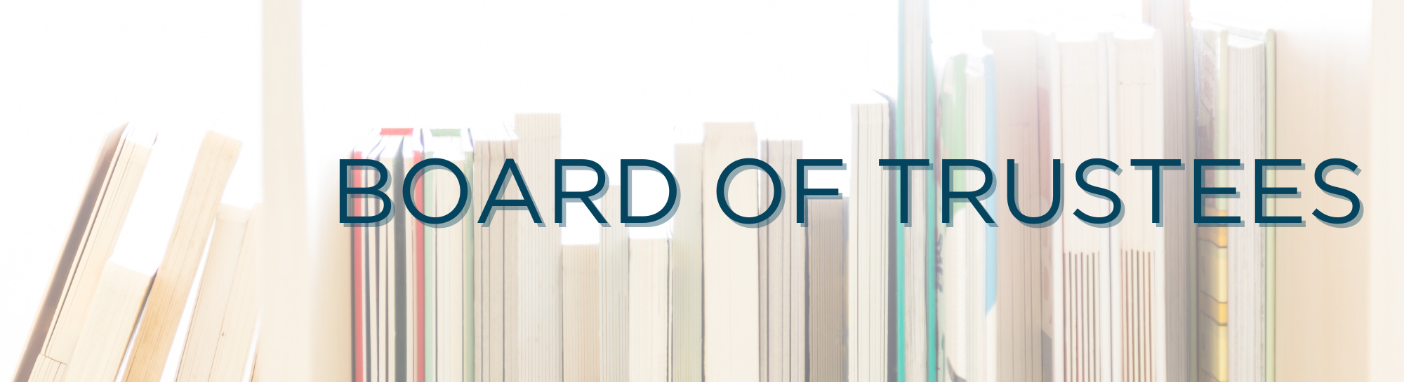 board of trustees header 